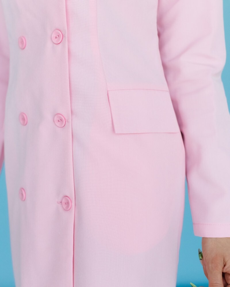 Medical gown women's Monica light pink 356-414-677 (6613590) фото 8