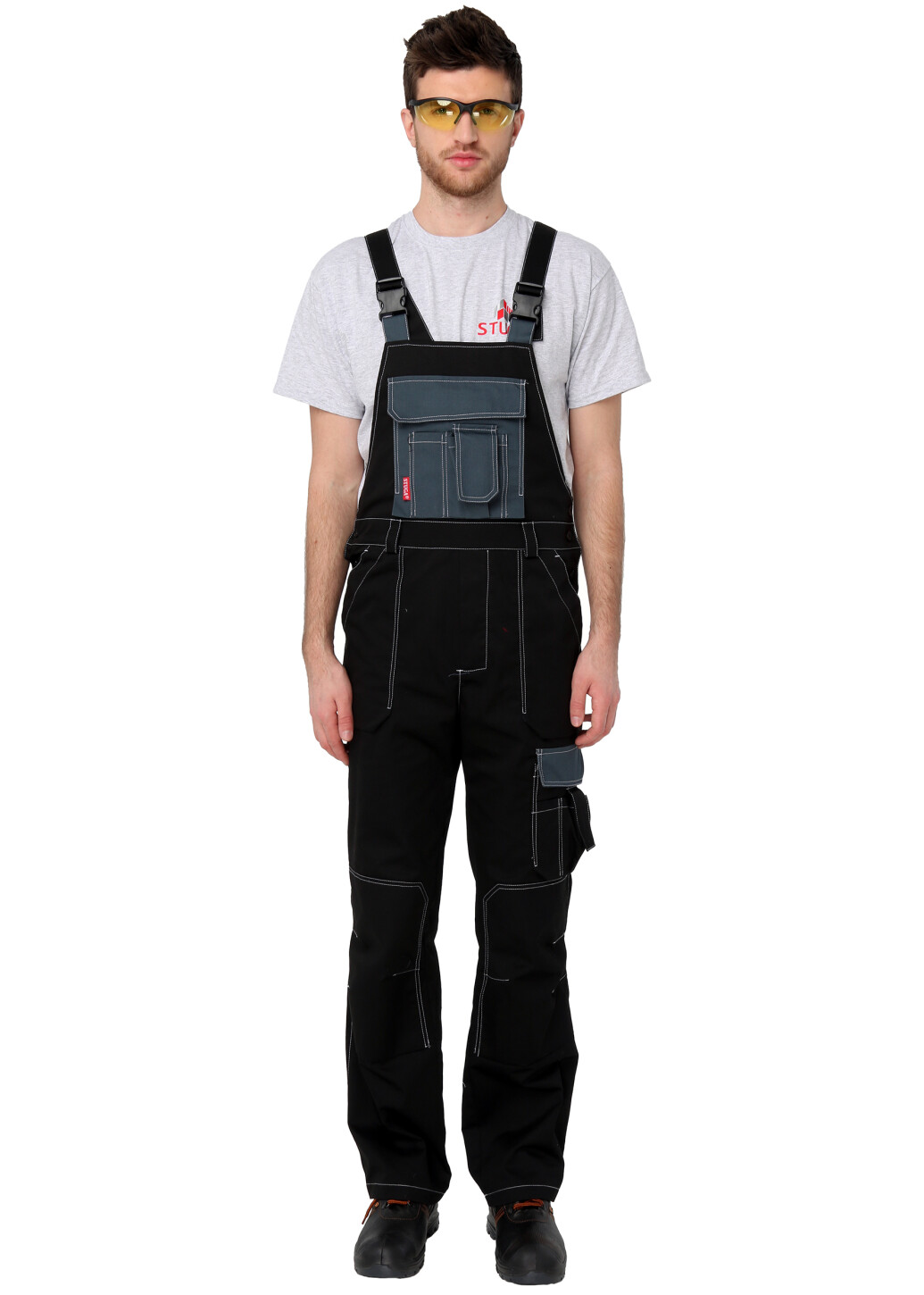 Suit working "SKIF" - semi-overalls and jacket (1277) фото 3