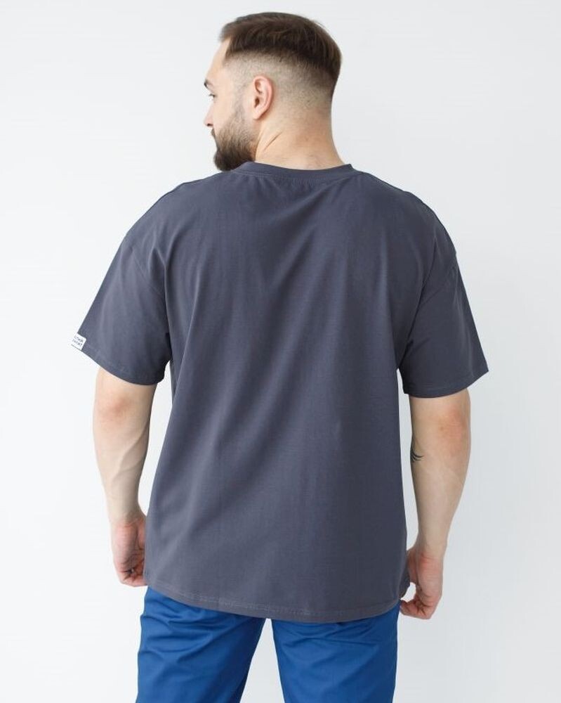 Medical T-shirt unisex graphite 453-503-730 (6613564) фото 5