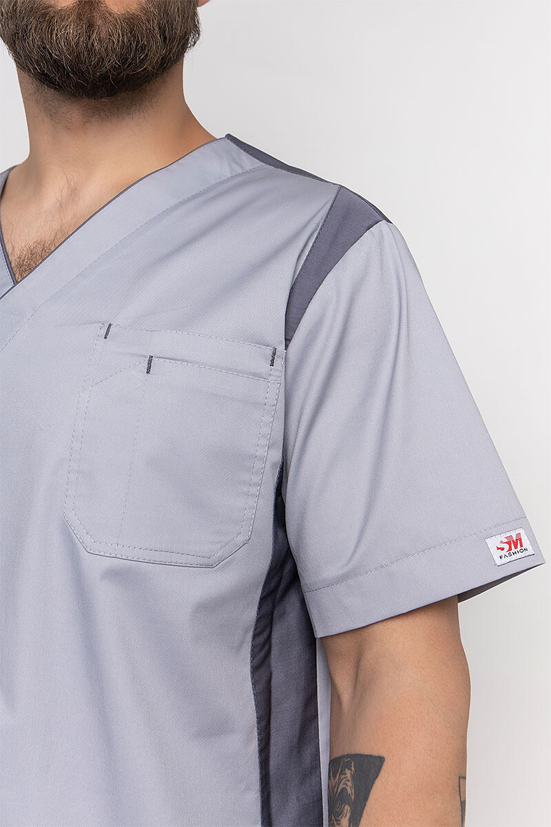 Medical jacket for men Manhattan. Smoke (5437043) фото 4