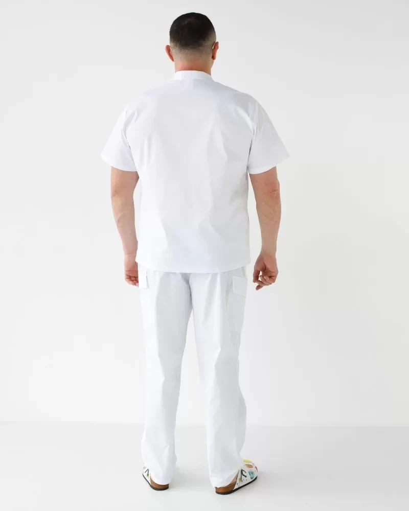 Medical suit for men Denver white 404-324-679/447-324-679 (6613719) фото 11