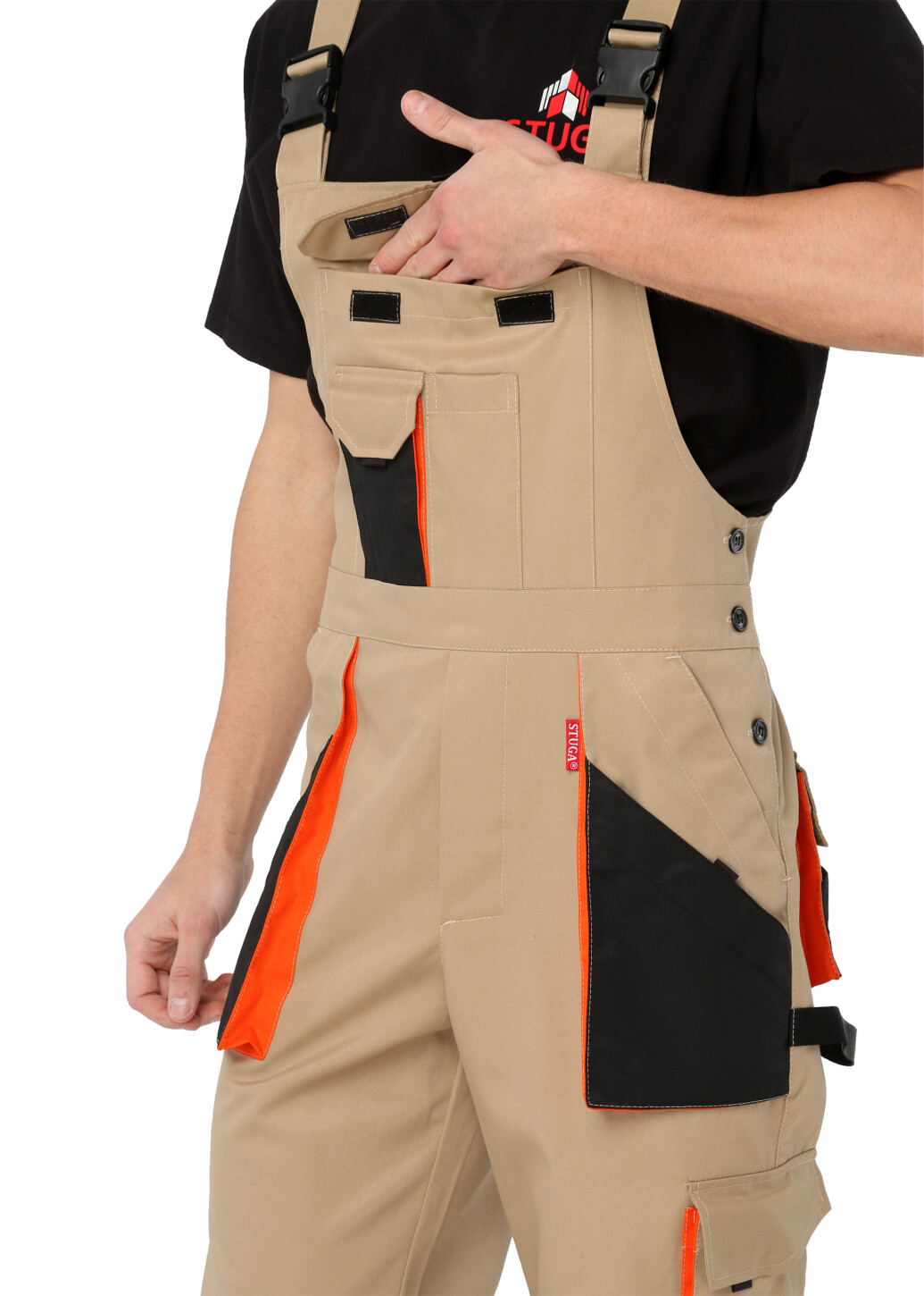 Semi-overalls working "TRITON" sand (111265) фото 3