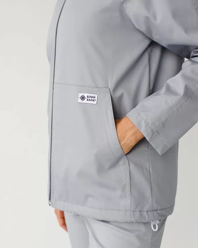 Medical jacket women's Atlanta grey 522-328-842 (6637345) фото 3