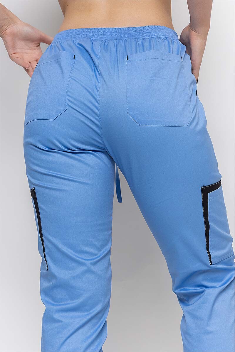 Medical Emeli-stretch trousers for women. Blue (5436962) фото 10