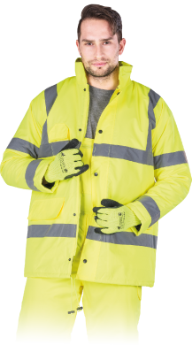 Куртка сигнальная утепленная K-VIS Y (222101) Куртка сигнальная утепленная K-VIS Y (222101) фото 1