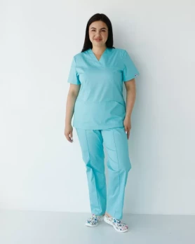 Медицинский костюм женский Топаз ментол +SIZE 362-441-705 (6637767) Медицинский костюм женский Топаз ментол +SIZE 362-441-705 (6637767) фото 1