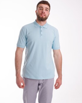Medical polo for men sky blue 148-438-677 (6613765) Medical polo for men sky blue 148-438-677 (6613765) фото 6