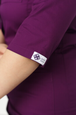 Women's medical gown Sophie purple +SIZE 306-335-677 (6625321) Women's medical gown Sophie purple +SIZE 306-335-677 (6625321) фото 10