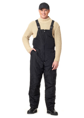 Insulated working semi-overalls "OPERATOR" black Oxford (9900990018) Insulated working semi-overalls "OPERATOR" black Oxford (9900990018) фото 1
