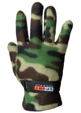 Gloves fleece "Camouflage" (109) Gloves fleece "Camouflage" (109) фото 2