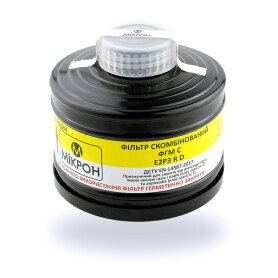 Фильтр противогазовый от кислых газов и паров кислот ФГМ С E2P3RD (222452) Фильтр противогазовый от кислых газов и паров кислот ФГМ С E2P3RD (222452) фото 1