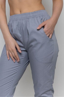 Джоггеры Афина женские 4 кармана, медицинские. Дым. COTTON (5436973) Джоггеры Афина женские 4 кармана, медицинские. Дым. COTTON (5436973) фото 5