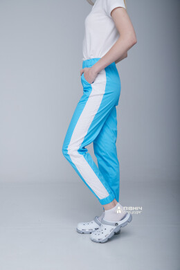 Women's medical trousers "Vanessa" sea wave (3399112) Women's medical trousers "Vanessa" sea wave (3399112) фото 5