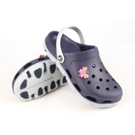 Clogs crocuses workers women - blue, gray (220983) Clogs crocuses workers women - blue, gray (220983) фото 3