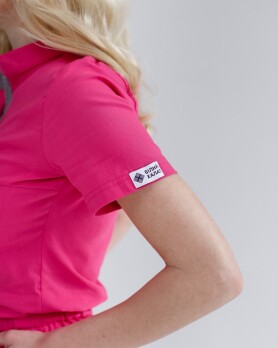 Medical overalls women's Dallas pink with gray stitching 127-337-715 (6613212) Medical overalls women's Dallas pink with gray stitching 127-337-715 (6613212) фото 5