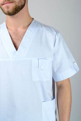 Хирургический костюм К-33. COTTON. Унисекс Белый (544837) Хирургический костюм К-33. COTTON. Унисекс Белый (544837) фото 4
