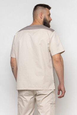 Medical jacket for men Manhattan. Cream (5437048) Medical jacket for men Manhattan. Cream (5437048) фото 2