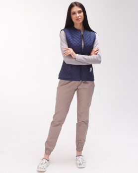 Medical insulated vest women's Geneva dark blue 366-406-844 (6613198) Medical insulated vest women's Geneva dark blue 366-406-844 (6613198) фото 3
