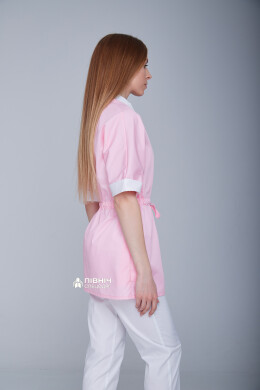 Women's medical blouse "Daria" pink (3399106) Women's medical blouse "Daria" pink (3399106) фото 5