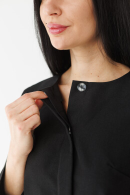 Women's medical suit Jacqueline black (Viscose “Elite”) 440-321-927 (6624472) Women's medical suit Jacqueline black (Viscose “Elite”) 440-321-927 (6624472) фото 6