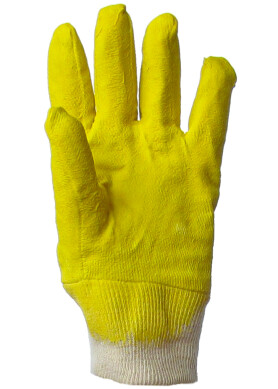 Sewn gloves with latex coating (30011) Sewn gloves with latex coating (30011) фото 1