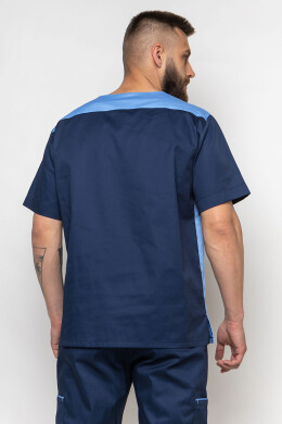 Medical jacket for men Manhattan. Dark blue (5437044) Medical jacket for men Manhattan. Dark blue (5437044) фото 3