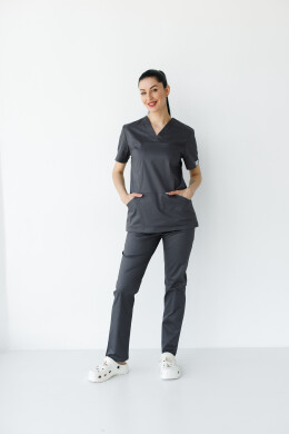 Women's medical suit Topaz dark blue Elite Stretch 488-406-705 / 492-406-705(6624458) Women's medical suit Topaz dark blue Elite Stretch 488-406-705 / 492-406-705(6624458) фото 1