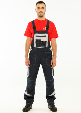 Suit worker "ULTRA" blue - semi-overalls with a jacket (1236) Suit worker "ULTRA" blue - semi-overalls with a jacket (1236) фото 6
