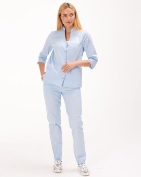 Медицинский костюм женский Элизабет лазурный 441-462-679 (6613366) Медицинский костюм женский Элизабет лазурный 441-462-679 (6613366) фото 1
