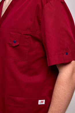 Unisex suit K-33 bordeaux/blue (544835) Unisex suit K-33 bordeaux/blue (544835) фото 4