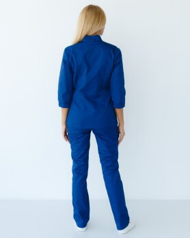 Medical suit for women Sakura sapphire-red 124-360-678 / 317-360-679 (6613231) Medical suit for women Sakura sapphire-red 124-360-678 / 317-360-679 (6613231) фото 2