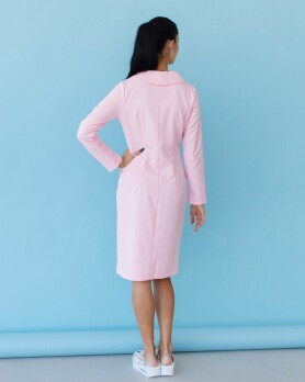 Medical gown women's Monica light pink 356-414-677 (6613590) Medical gown women's Monica light pink 356-414-677 (6613590) фото 3