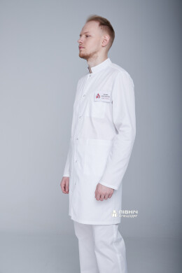 Халат медицинский мужской "НИКИТА" белый (3399124) Халат медицинский мужской "НИКИТА" белый (3399124) фото 10