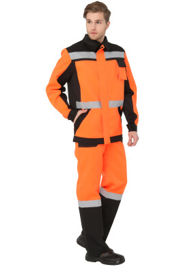 Worker suit "UNIVERSAL-COMBO" - bib overall with jacket (1229) Worker suit "UNIVERSAL-COMBO" - bib overall with jacket (1229) фото 1