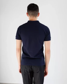Medical polo for men navy blue 148-406-677 (6637776) Medical polo for men navy blue 148-406-677 (6637776) фото 2