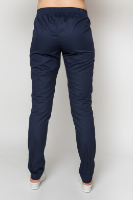 Christina+Br. skinny suit. COTTON. White / navy blue (5410107) Christina+Br. skinny suit. COTTON. White / navy blue (5410107) фото 3