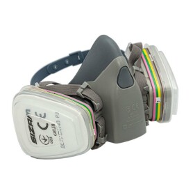 Полумаска Sizam PROMASK M 7500 с четырёхточечным креплением 35080 (8138003) Полумаска Sizam PROMASK M 7500 с четырёхточечным креплением 35080 (8138003) фото 2