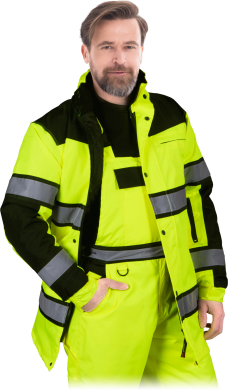 Куртка сигнальная утепленная MILLING-LJ YB р. 6XL-8XL (222118) Куртка сигнальная утепленная MILLING-LJ YB р. 6XL-8XL (222118) фото 1