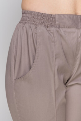 Trousers for women narrowed. COTTON. Мocha (549922) Trousers for women narrowed. COTTON. Мocha (549922) фото 4