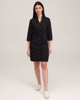 Medical gown women's Elizabeth black 416-321-679 (6613605) Medical gown women's Elizabeth black 416-321-679 (6613605) фото 8