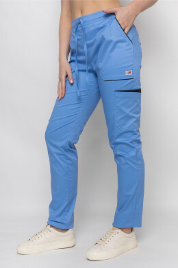 Medical Emeli-stretch trousers for women. Blue (5436962) Medical Emeli-stretch trousers for women. Blue (5436962) фото 6