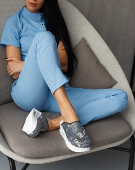 Взуття медичне сабо Health gray c підошвою AirMax 149-373-698 (6613155) Взуття медичне сабо Health gray c підошвою AirMax 149-373-698 (6613155) фото 1
