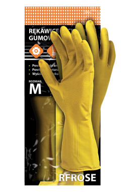 Economic rubber gloves RFROSEY, size M - NORTH OVERALLS | Buy Rubber gloves household RFROSEY, size M workers in Kiev: price, reviews, sale Rubber gloves economic RFROSEY (246) фото 1