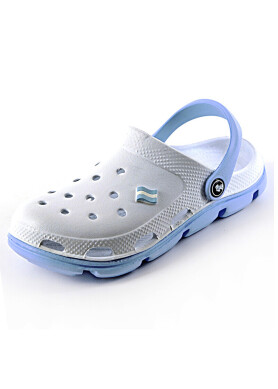 Women's Crocs - White, Blue (220997) Women's Crocs - White, Blue (220997) фото 1