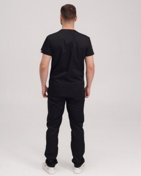 Medical suit for men Milan black 134-321-708 (6613672) Medical suit for men Milan black 134-321-708 (6613672) фото 2