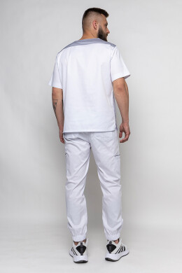 Manhattan Men's Joggers Suit. White (5437023) Manhattan Men's Joggers Suit. White (5437023) фото 5