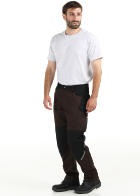 Work trousers "PATRIOT" brown-black (55500056) Work trousers "PATRIOT" brown-black (55500056) фото 3