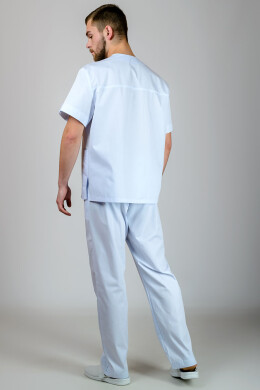 Хирургический костюм К-33. COTTON. Унисекс Белый (544837) Хирургический костюм К-33. COTTON. Унисекс Белый (544837) фото 3