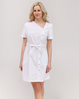 Medical tunic for women Naomi white 151-324-679 (6613947) Medical tunic for women Naomi white 151-324-679 (6613947) фото 3