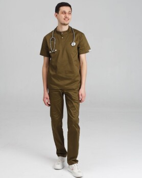 Men's Medical Suit Denver Khaki 404-368-679 (6613733) Men's Medical Suit Denver Khaki 404-368-679 (6613733) фото 1